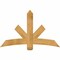 Ekena Millwork Alberta Rough Sawn Timber Gable Bracket, Western Red Cedar, 60"W x 38"H x 2"D x 6"F, 15/12 Pitch GBW060X38X0206ALB00RWR - alternate 1